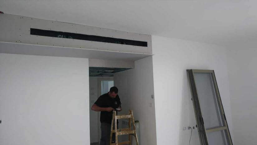 התקנת מזגן מיני מרכזי